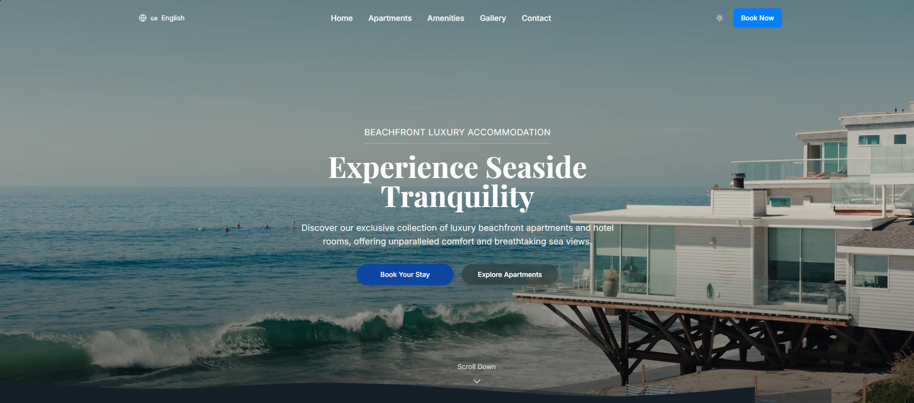 BEACHFRONT LUXURY ACCOMMODATION